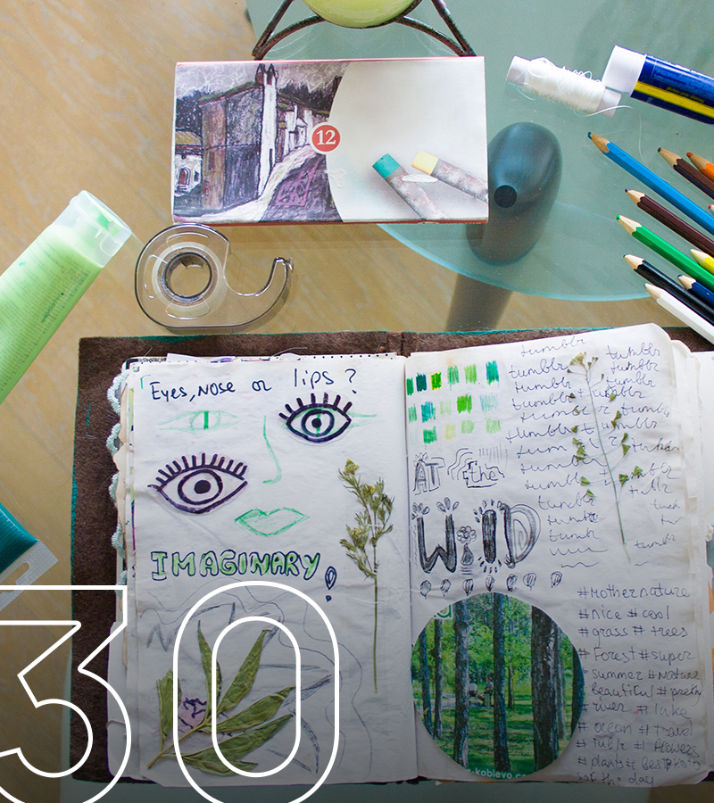 Read Article 30 "Visual Journaling Pt. 2: How You Can Start One"