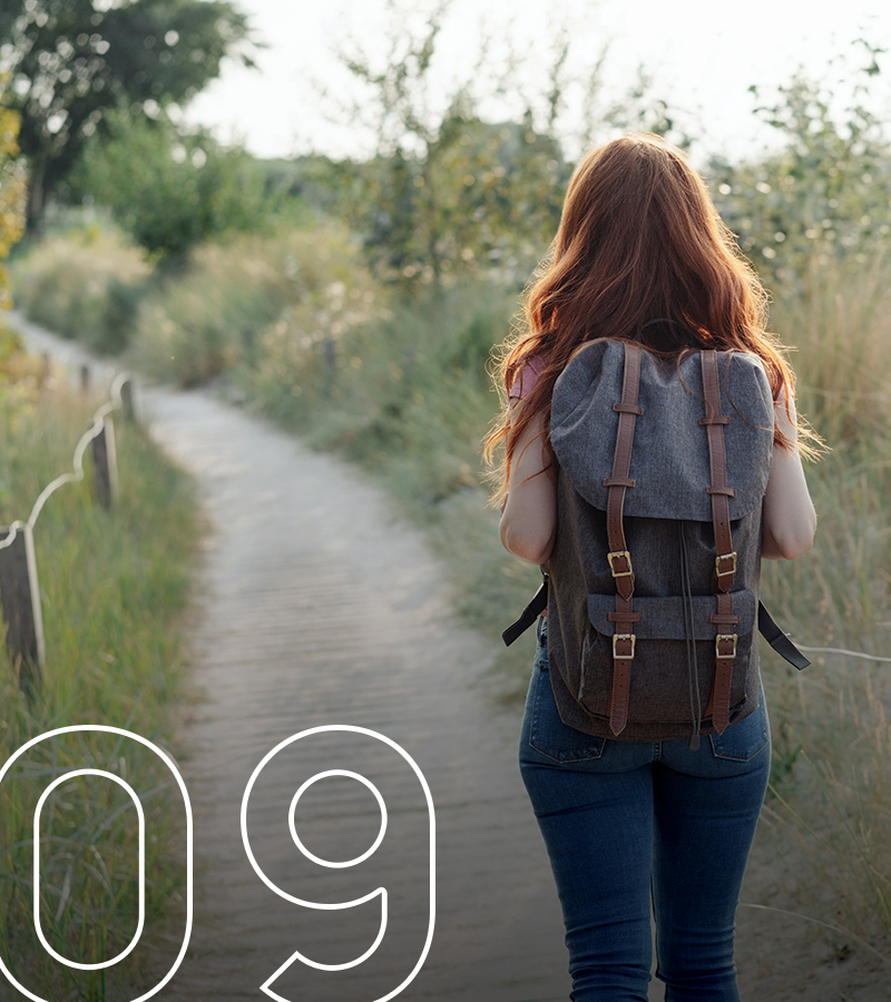 Listen episode 09 "Hiking Improves Physical, Mental, & Spiritual Health"